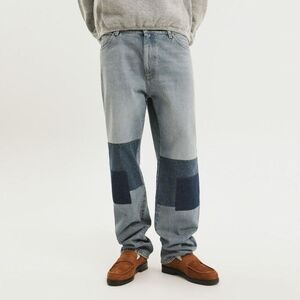 1989 STUDIO Men's Patchwork Denim Jeans Men LIGHT BLUE Pants
